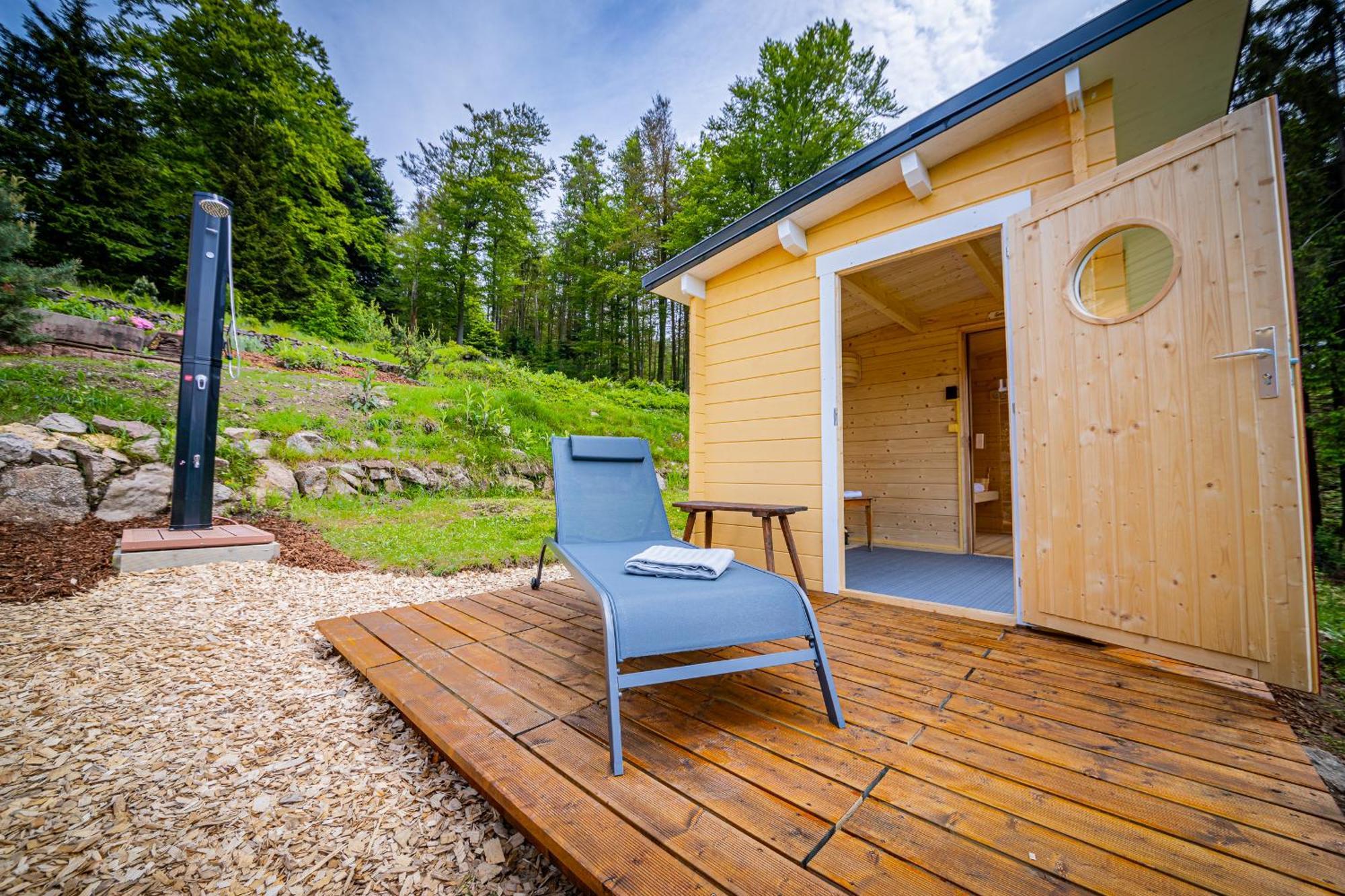 Sonnenhaeusle - Natur. Fernblick. Panorama-Sauna. ساسباشفالدن المظهر الخارجي الصورة