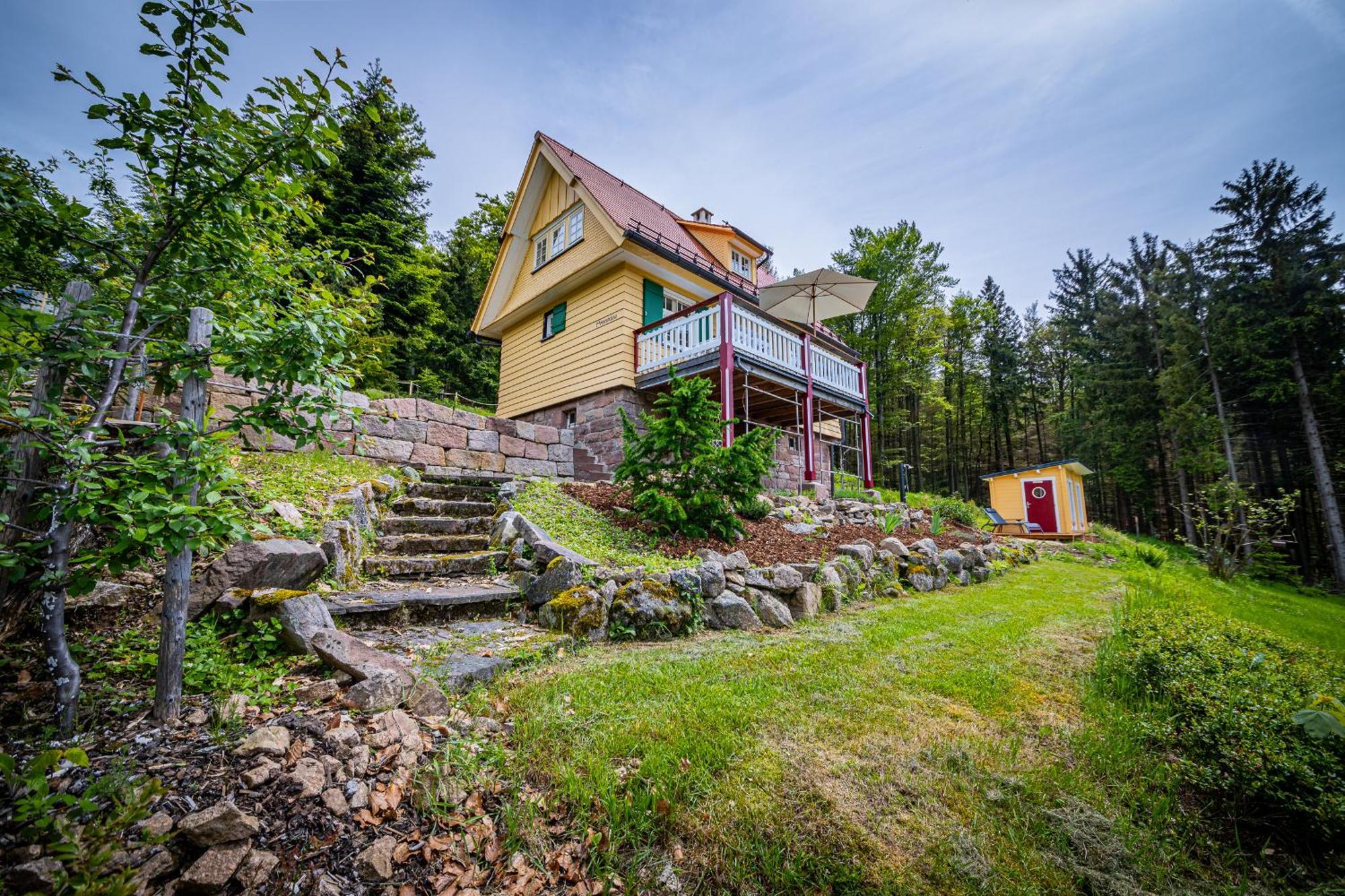 Sonnenhaeusle - Natur. Fernblick. Panorama-Sauna. ساسباشفالدن المظهر الخارجي الصورة