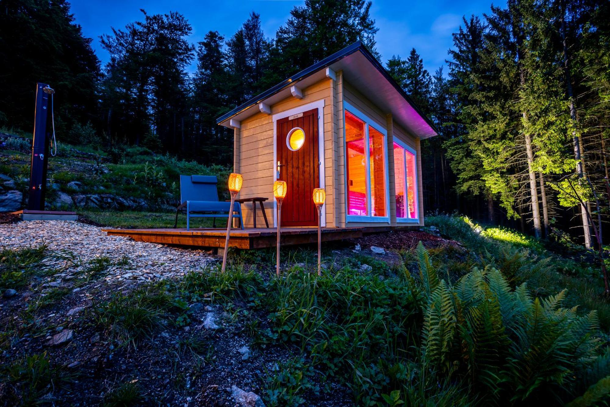 Sonnenhaeusle - Natur. Fernblick. Panorama-Sauna. ساسباشفالدن المظهر الخارجي الصورة