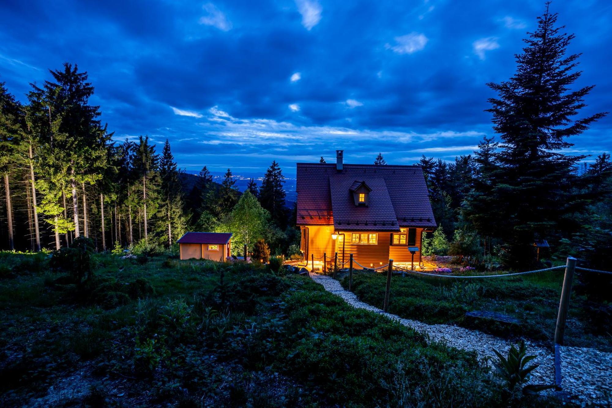 Sonnenhaeusle - Natur. Fernblick. Panorama-Sauna. ساسباشفالدن المظهر الخارجي الصورة