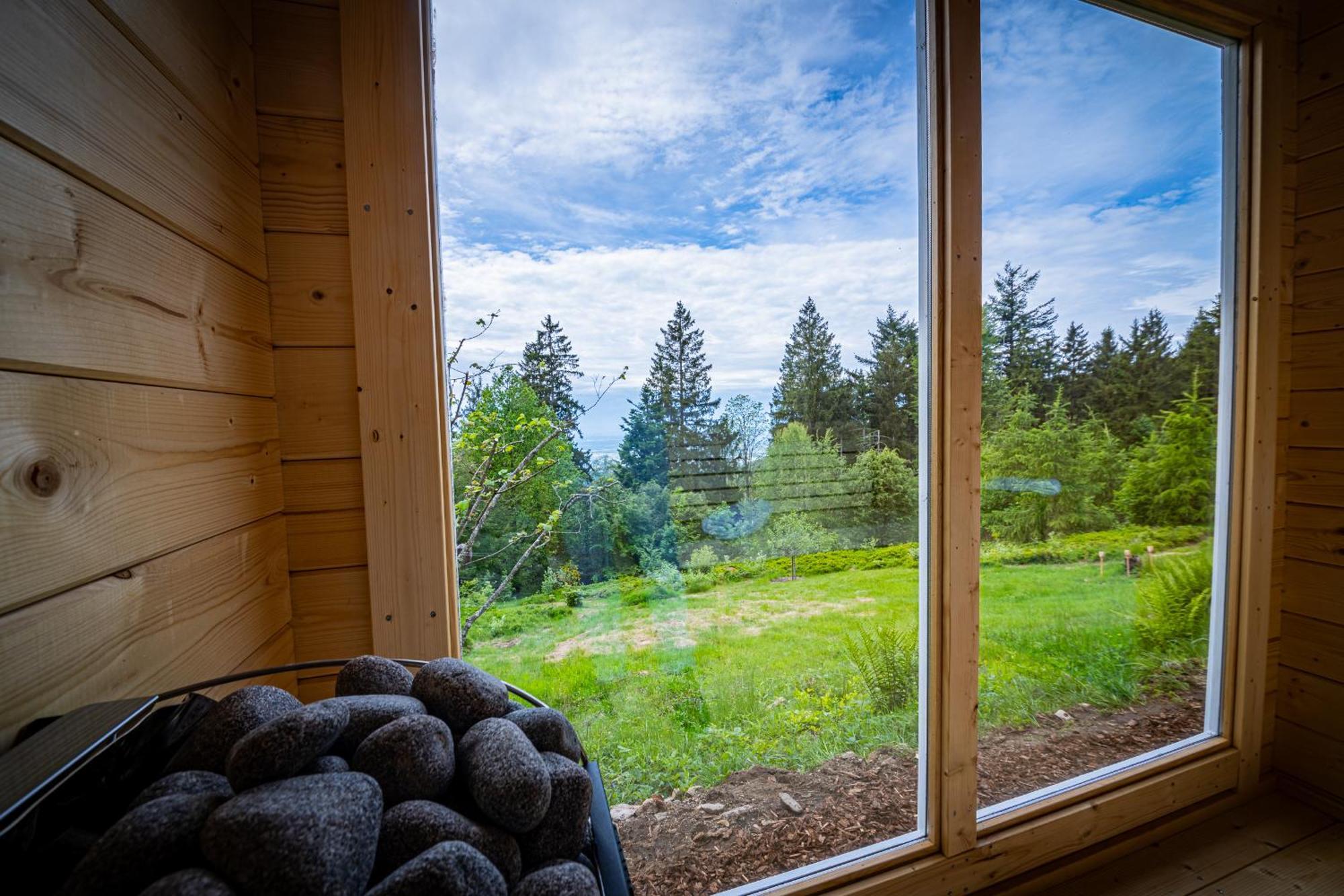 Sonnenhaeusle - Natur. Fernblick. Panorama-Sauna. ساسباشفالدن المظهر الخارجي الصورة